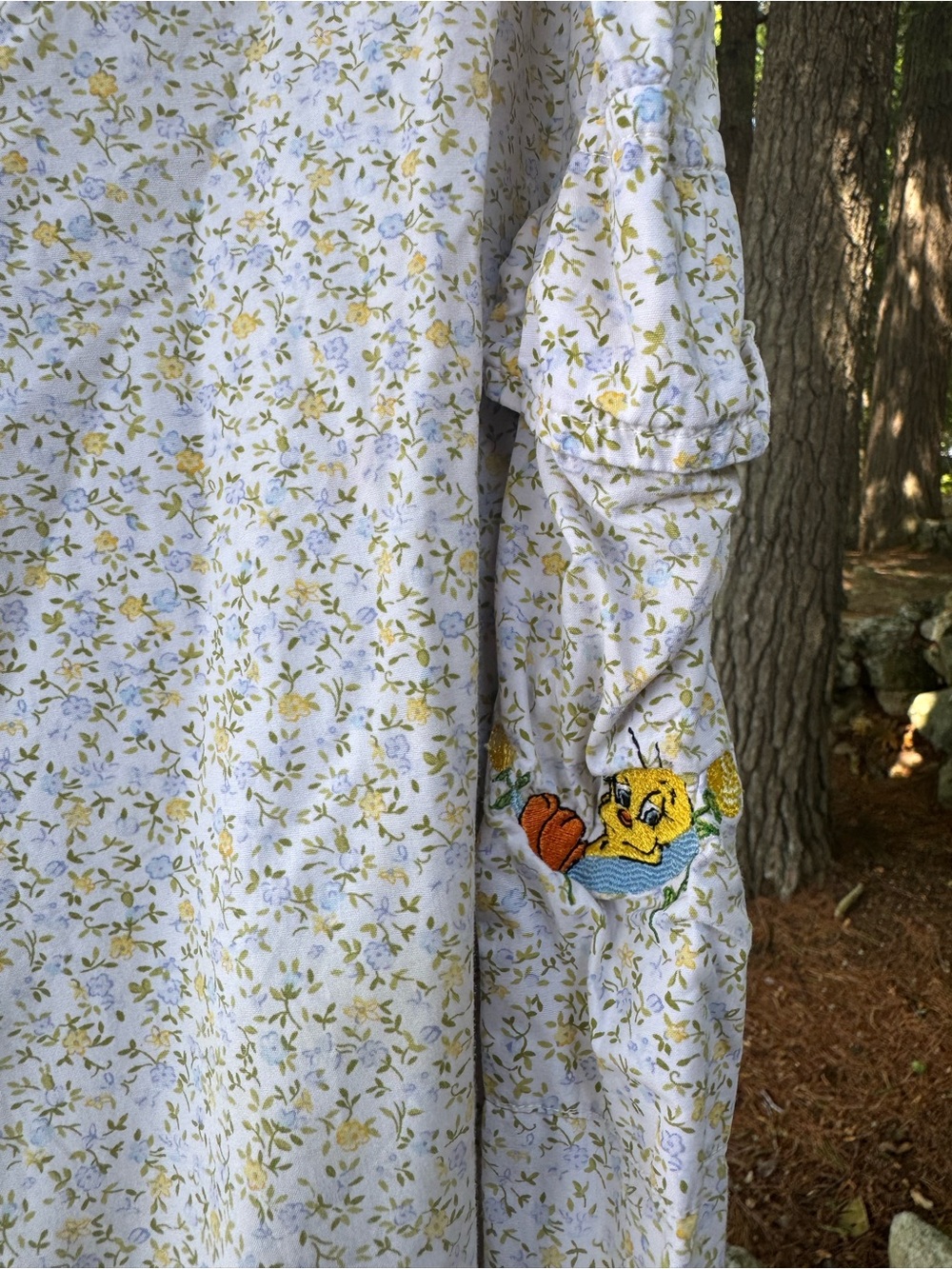 Warner Bros. Tweety Floral Pants 100% Cotton M